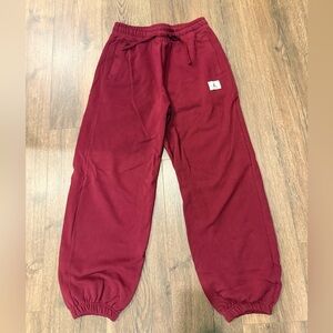 Jordan Burgundy Sweatpants